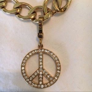 Juicy Couture Peace Sign Charm